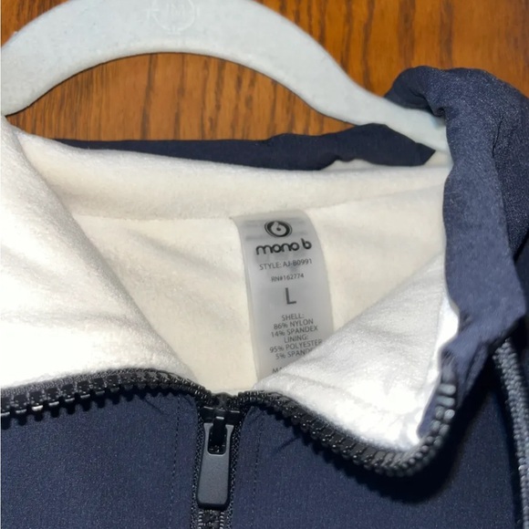 Color block zip pullover - Picture 3 of 3